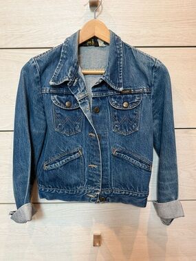 Vintage Wrangler Jean Denim Jacket Sz S